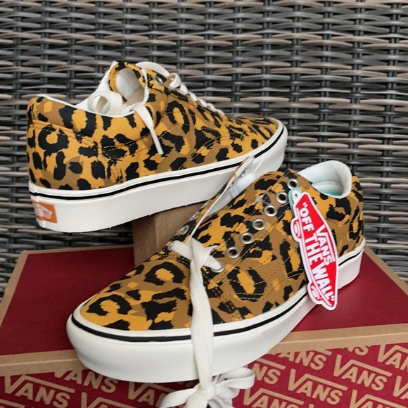 Vans Comfycush Old Sko Leopard MENS - Picture 10 of 16